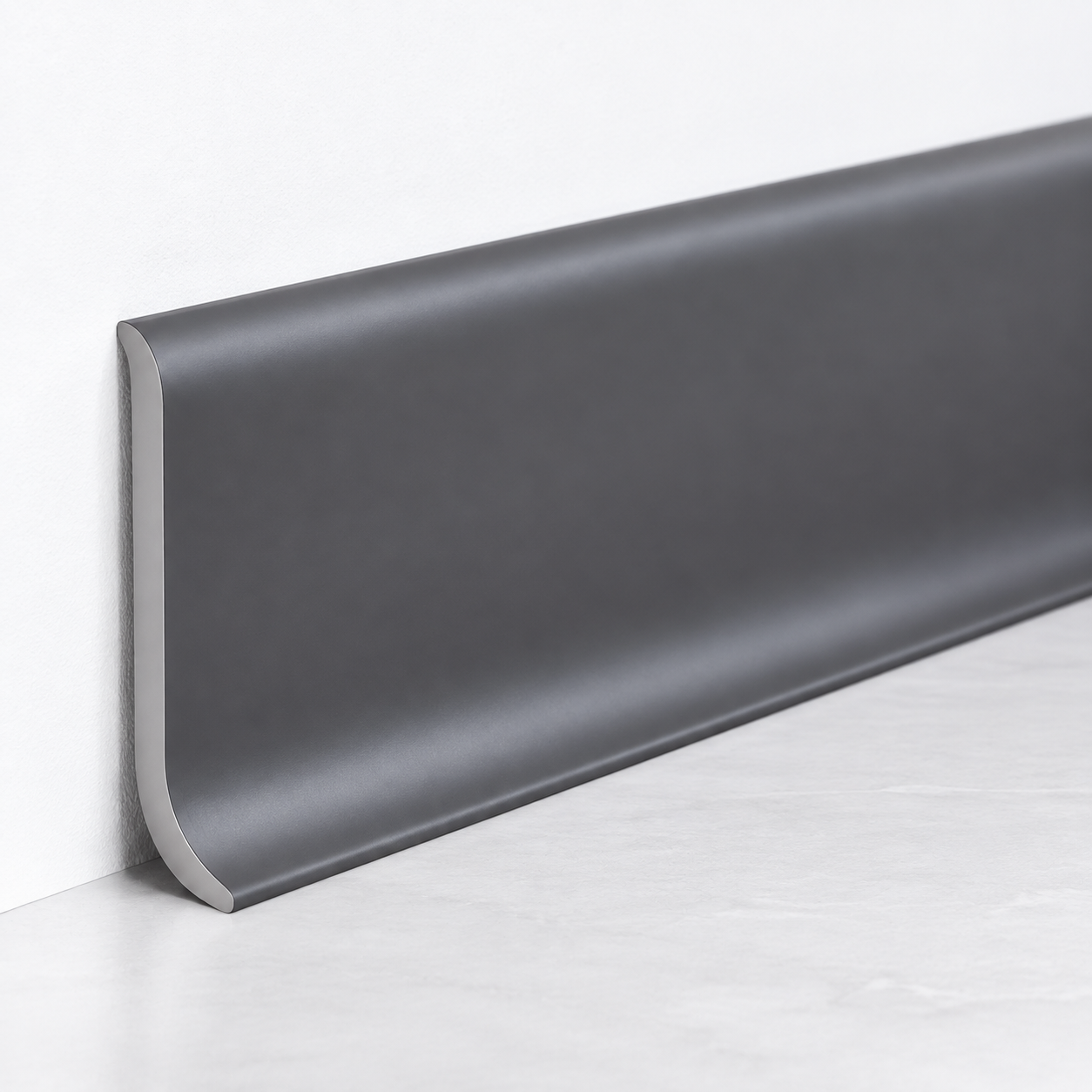 Interior application reference for PVC Soft Skirting Board | Flexible PVC Baseboard for Wall & Floor Protection